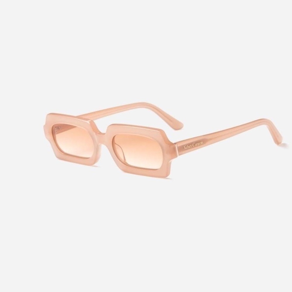 Velvet Canyon Revolution Sunglasses in Peach